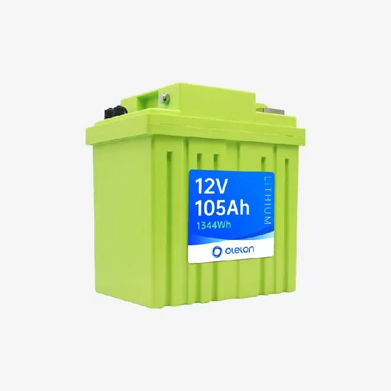 Batería modular LiFePO4 de 12 V y 105 Ah